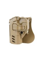 Black Grips Canik Mete Taktik Polimer Tabanca Kılıfı Sol El Bej - Görsel 2