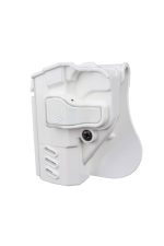 Black Grips Canik Mete Taktik Polimer Tabanca Kılıfı Sol El Beyaz - Görsel 3