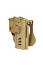 Black Grips Sarsılmaz Sar9 & Sar9 Mete Taktik Polimer Tabanca Kılıfı Bej - Görsel 3