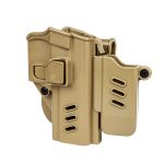 Black Grips Sarsılmaz Sar9 & Sar9 Mete Taktik Polimer Tabanca Kılıfı Şarjörlüklü Bej