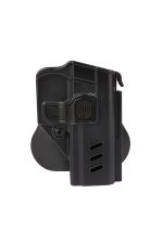 Black Grips Sarsılmaz Sar9 & Sar9 Mete Taktik Polimer Tabanca Kılıfı Şarjörlüklü Siyah - Görsel 3