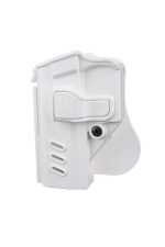 Black Grips Sarsılmaz Sar9 & Sar9 Mete Taktik Polimer Tabanca Kılıfı Sol El Beyaz - Görsel 3