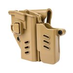 Black Grips Tisaş Zigana Taktik Polimer Tabanca Kılıfı Şarjörlüklü Bej