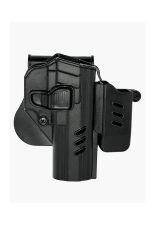 Black Grips Beretta F92 Taktik Polimer Tabanca Kılıfı Şarjörlüklü Siyah