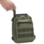 Black Grips Çok Amaçlı Taktik Özel Bölmeli Tabanca Taşıma Çantası - Haki - Görsel 3