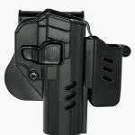 Black Grips Browning 14’lü Taktik Polimer Tabanca Kılıfı Şarjörlüklü Siyah