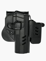 Black Grips Browning 14’lü Taktik Polimer Tabanca Kılıfı Şarjörlüklü Siyah