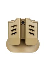 Black Grips Çiftli Polimer Taktik Şarjör Kılıfı Bej