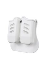 Black Grips Çiftli Polimer Taktik Şarjör Kılıfı Beyaz - Görsel 3