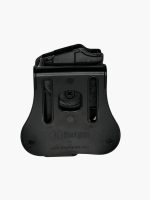 Black Grips Glock 17 – Glock 19 Taktik Polimer Tabanca Kılıfı Siyah - Görsel 3