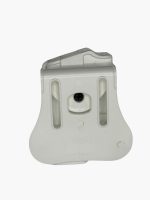 Black Grips Glock 17 – Glock 19 Taktik Polimer Tabanca Kılıfı Beyaz - Görsel 3