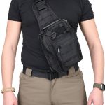 Black Grips Çok Amaçlı Taktik Özel Bölmeli Tabanca Taşıma Çantası - Siyah