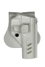 Black Grips Zigana Zig 14 Taktik Polimer Tabanca Kılıfı Şarjörlüklü Beyaz - Görsel 3