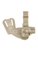 Black Grips TİSAŞ Zigana ZİG 14 Taktik Polimer Alçak Taşıma Tabanca Kılıfı Bej - Görsel 3